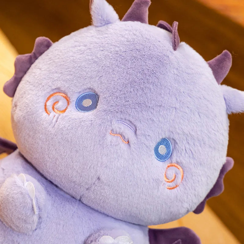 Drago the Flying Winged Kawaii Dragon Snuggle Plushie