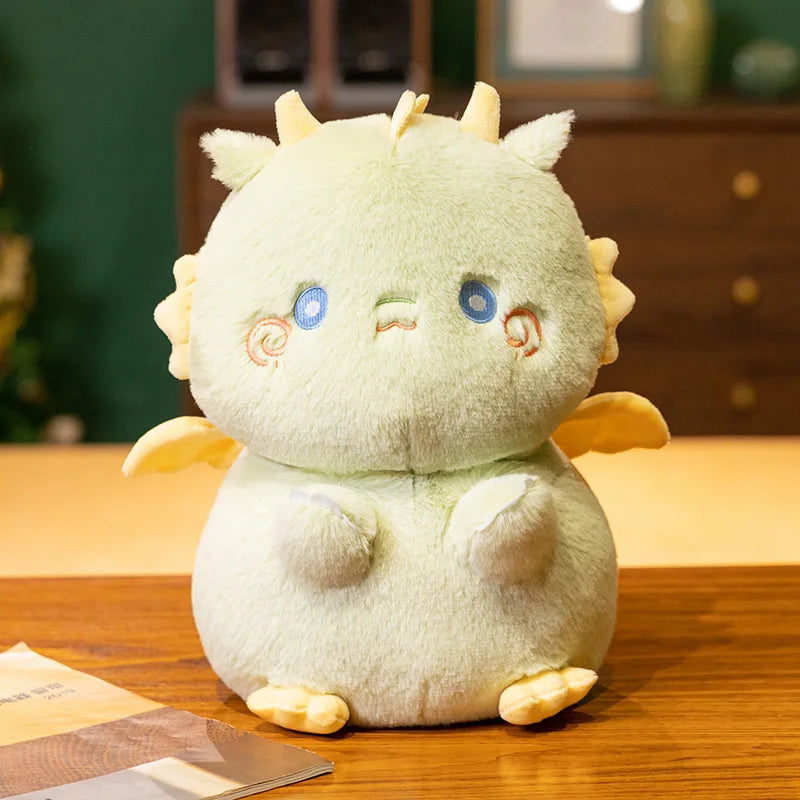 Drago the Flying Winged Kawaii Dragon Snuggle Plushie