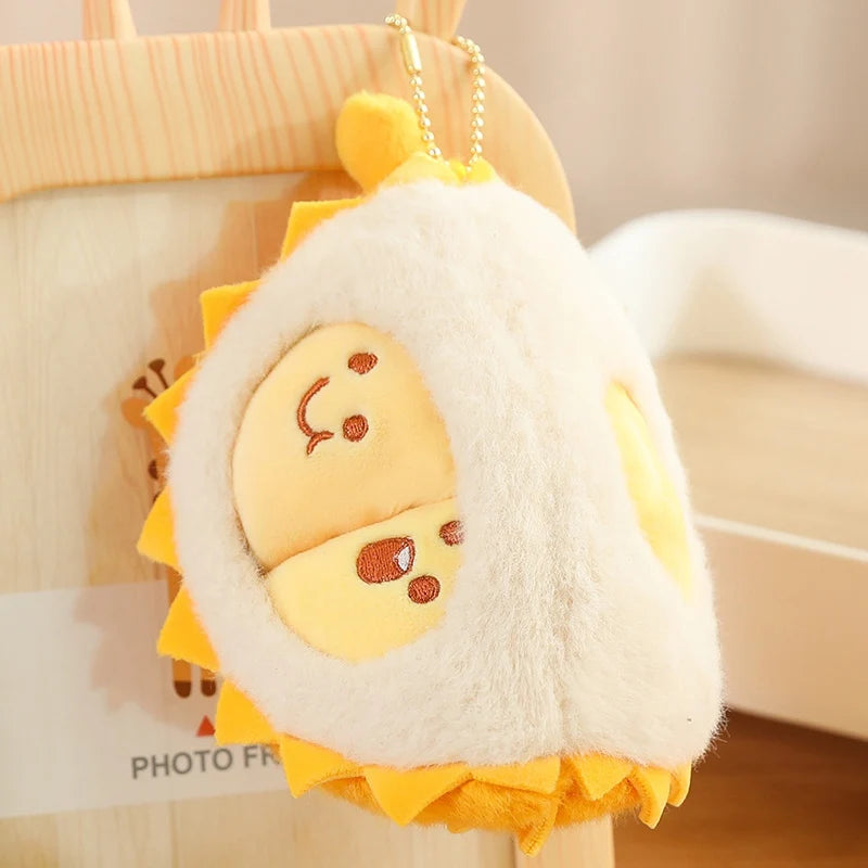 Durian the Tearable Fruit Cartoon Plush Pillow