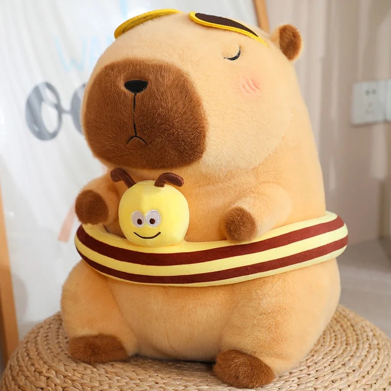 Capy the Beach Swim Ring Capybara Kawaii Plushie