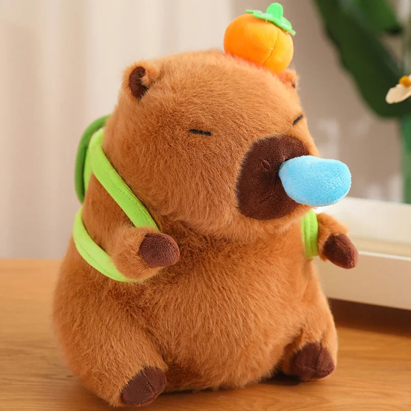 Capy the Boba Bread Nose Drop Capybara Plush