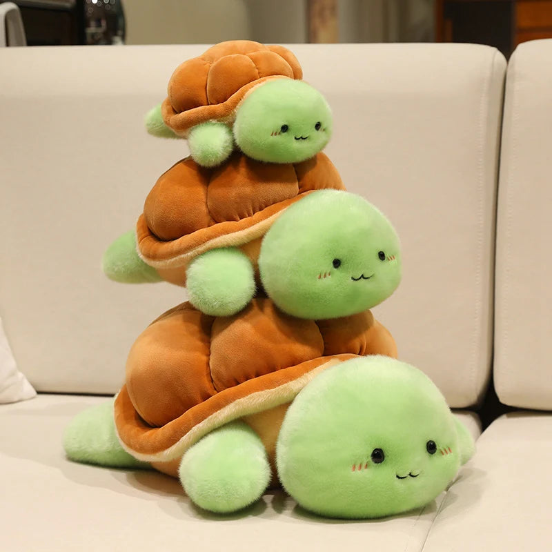 Bready the Kawaii Bread Sea Turtle Plush Car Decor Pillow