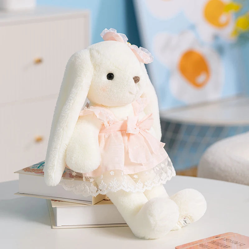 Princess the Kawaii Bunny in Skirt Plush Pillow