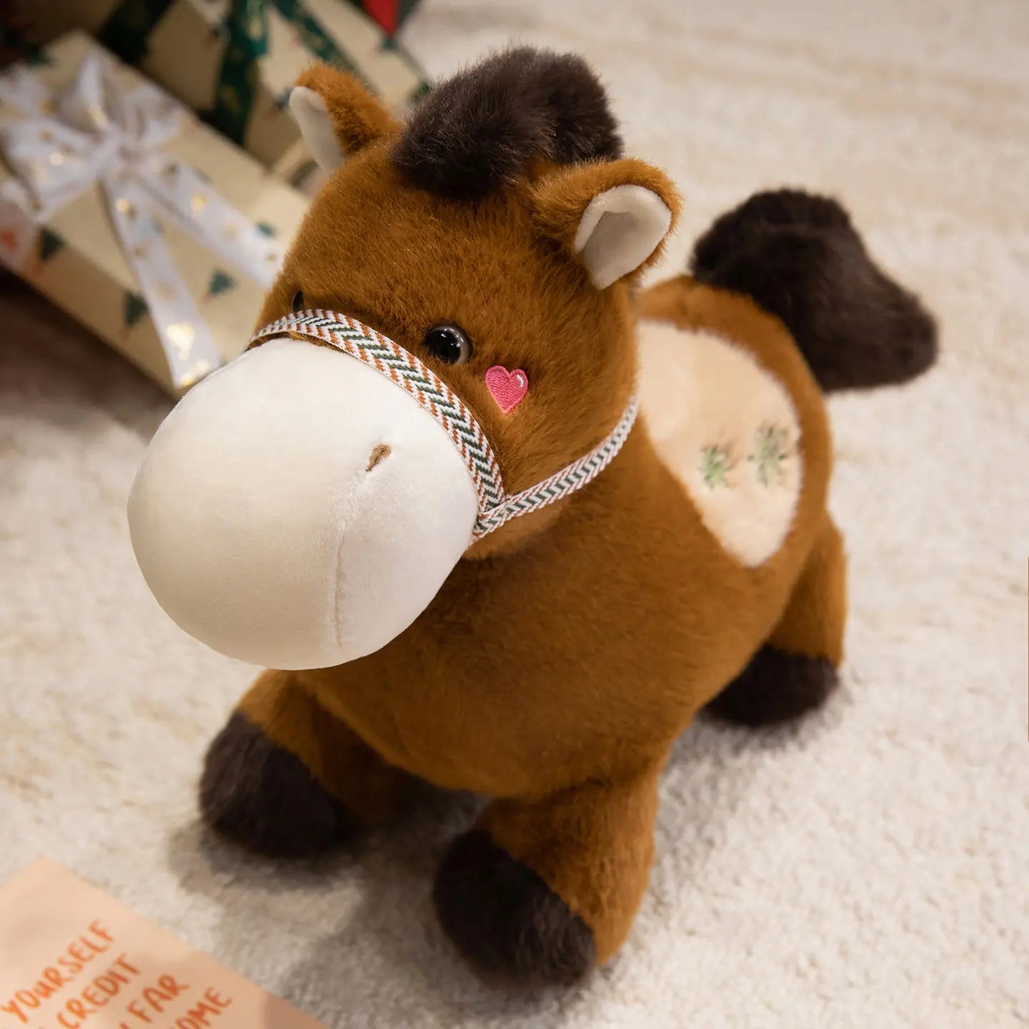 Dreamy Fluffy Kawaii Horse Snuggle Plushie