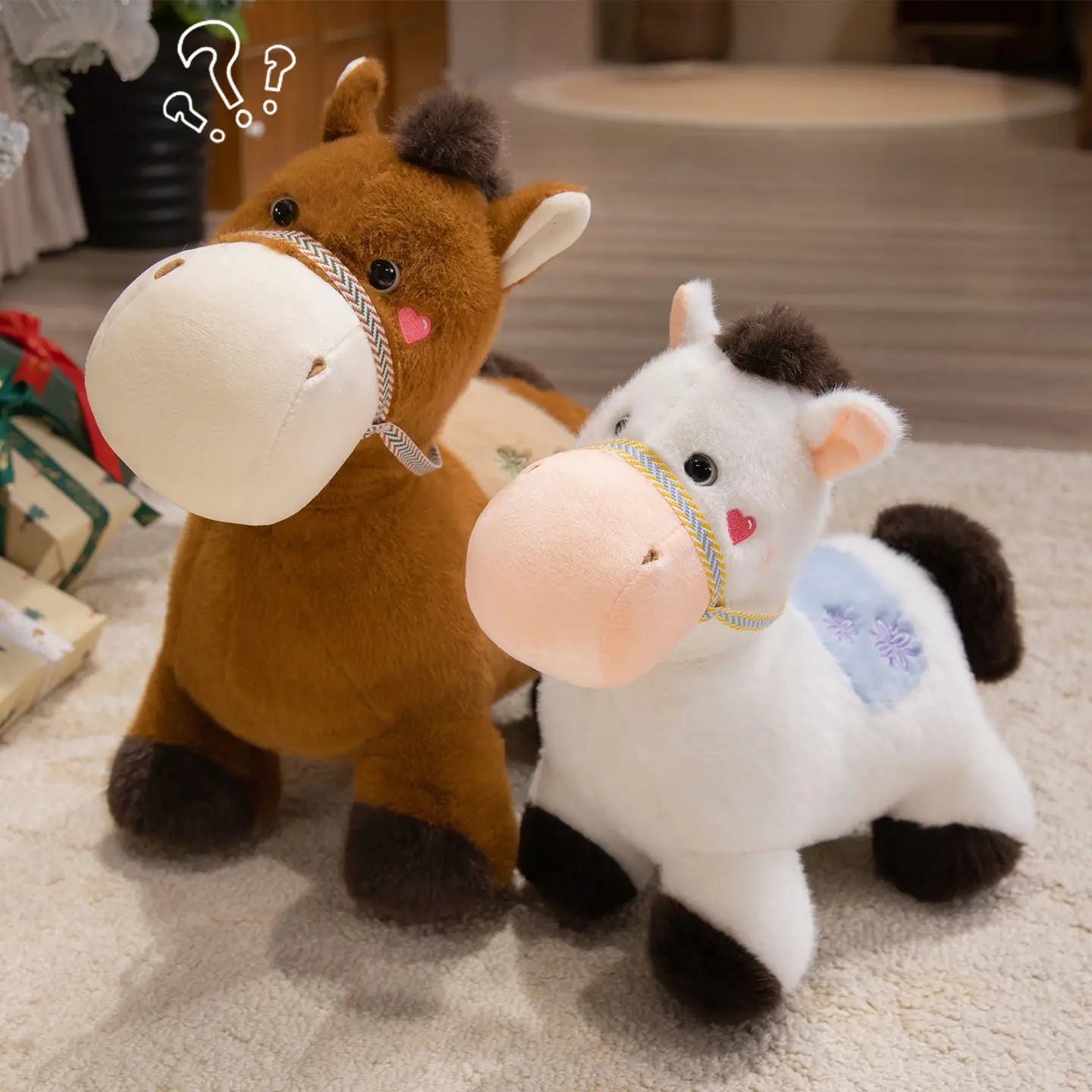 Dreamy Fluffy Kawaii Horse Snuggle Plushie