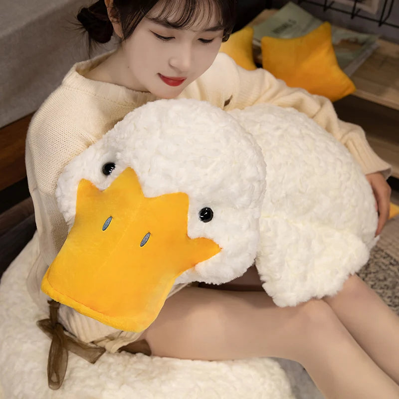 Puddles the Giant Sleeping Duck Plush Mat