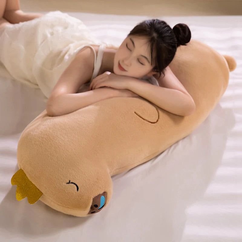 Capy the Runny Nose Fluffy Capybara Plush Pillow