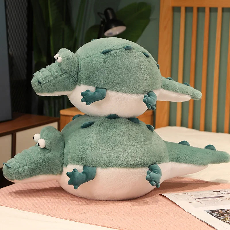 Fatty the Round Cat Crocodile Puffer Fish Plush Pillow