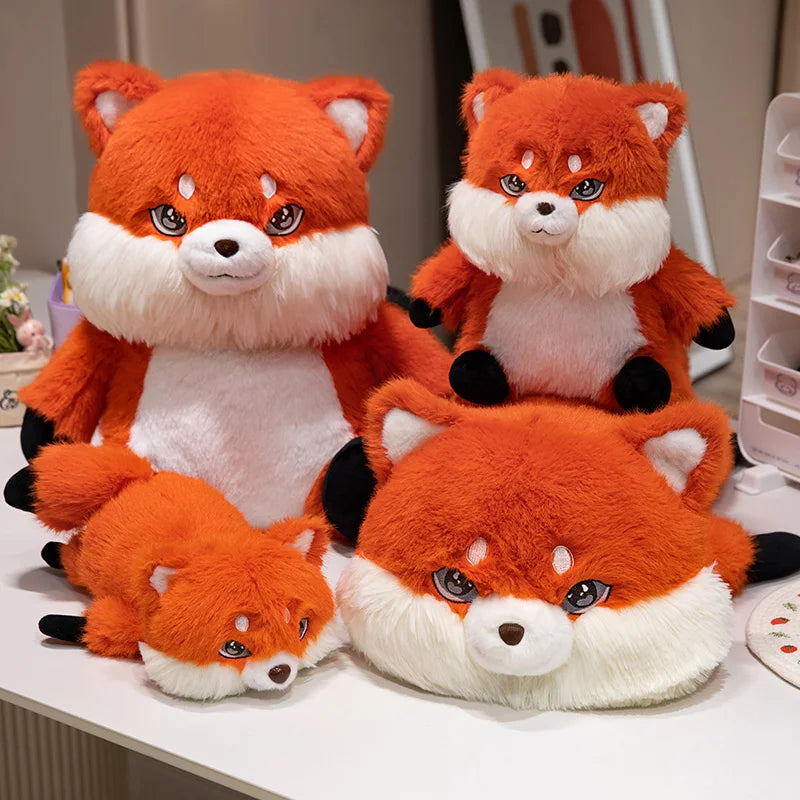 Amber the Kawaii Fox Snuggle Plush Pillow