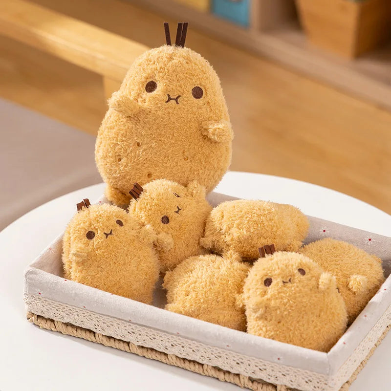 Goldie the Squishy Yellow Potato Plush Pillow