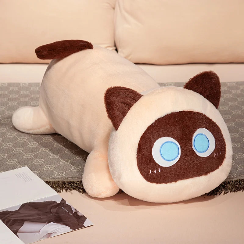 Chubby the Kawaii Lying Creative Cat Plushie