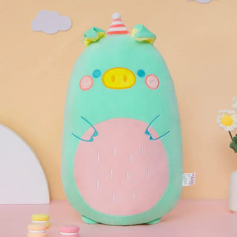 Plump Kawaii Rabbit Cat Fox Snuggle Cushion Plushie