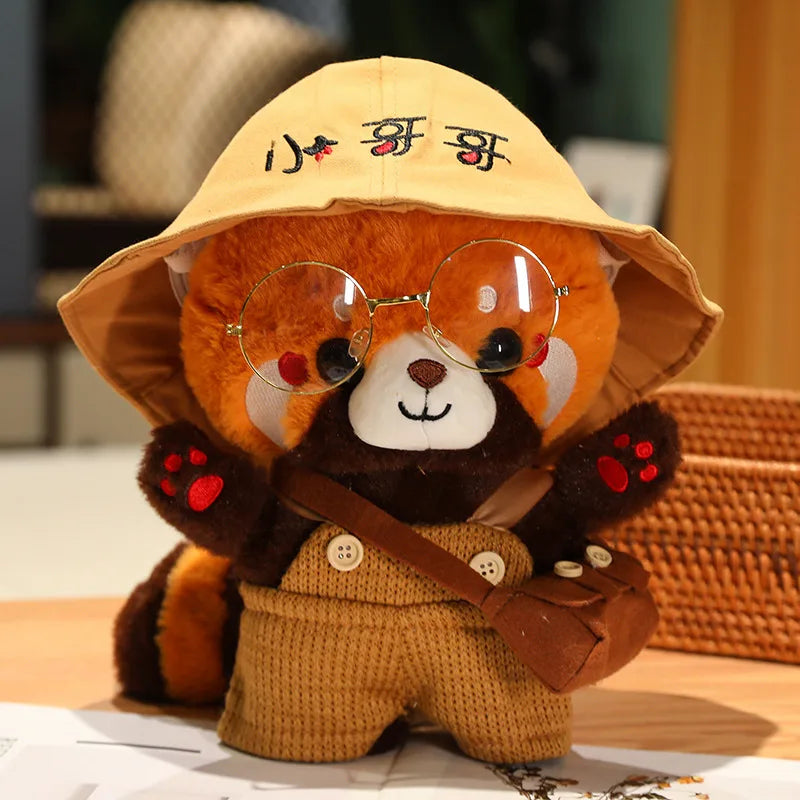 Rocky the Kawaii Raccoon to Red Panda Cosplay Plush