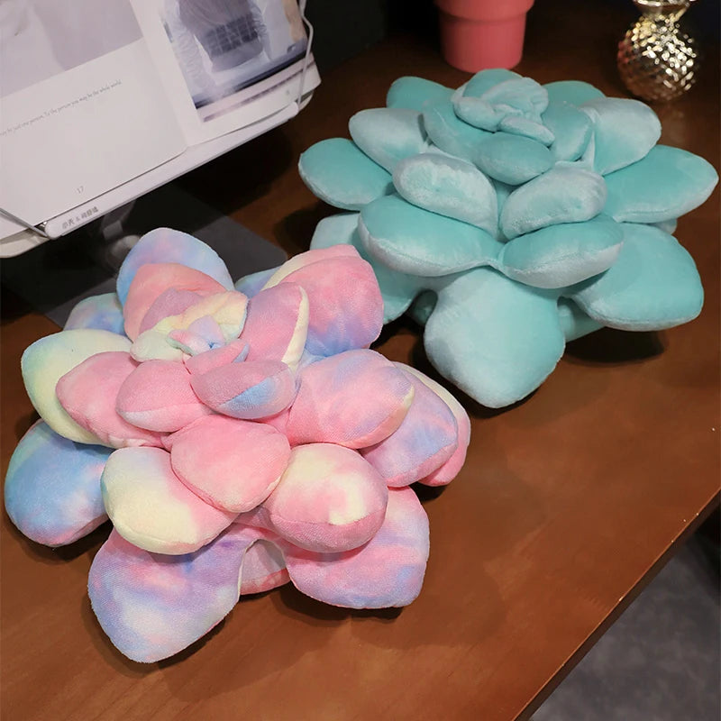 Lifelike Potted Succulent Kawaii Plushie Pillow
