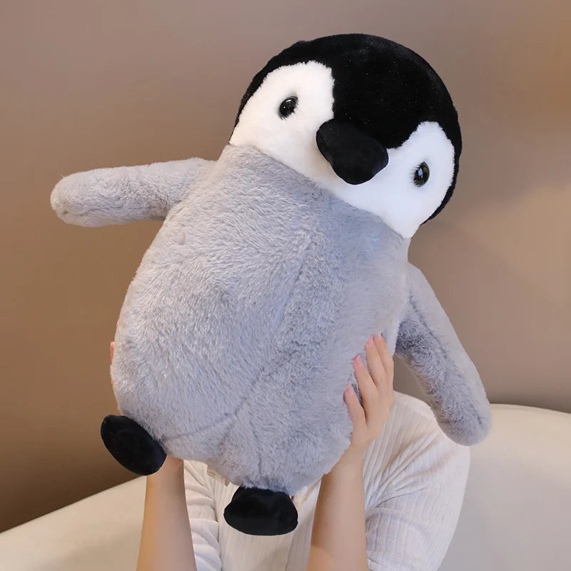 Waddles the Chubby Penguin Walrus Plush Pillow