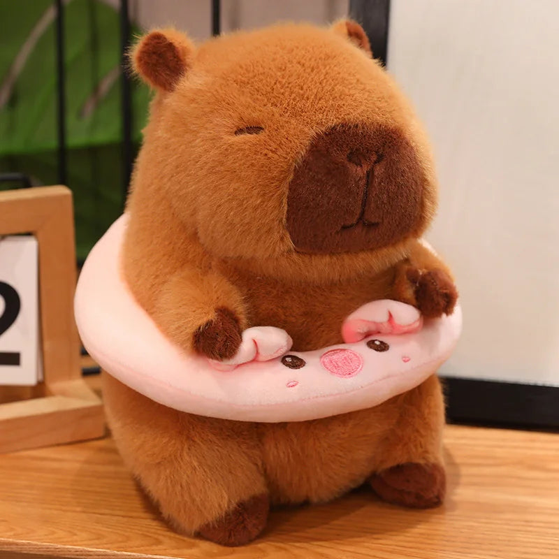 Capy the Swimming Circle Dress-Up Capybara Plushie