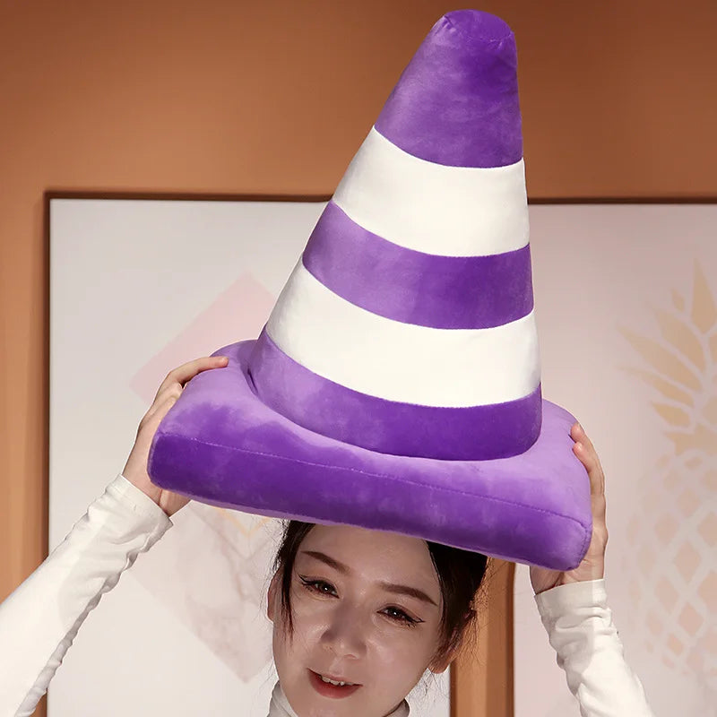 Connie the Squishy Traffic Cone Plush Pillow