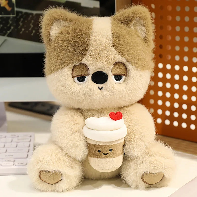 Drowsy the Sleepy Dark Circle Kawaii Panda Sloth Plushie