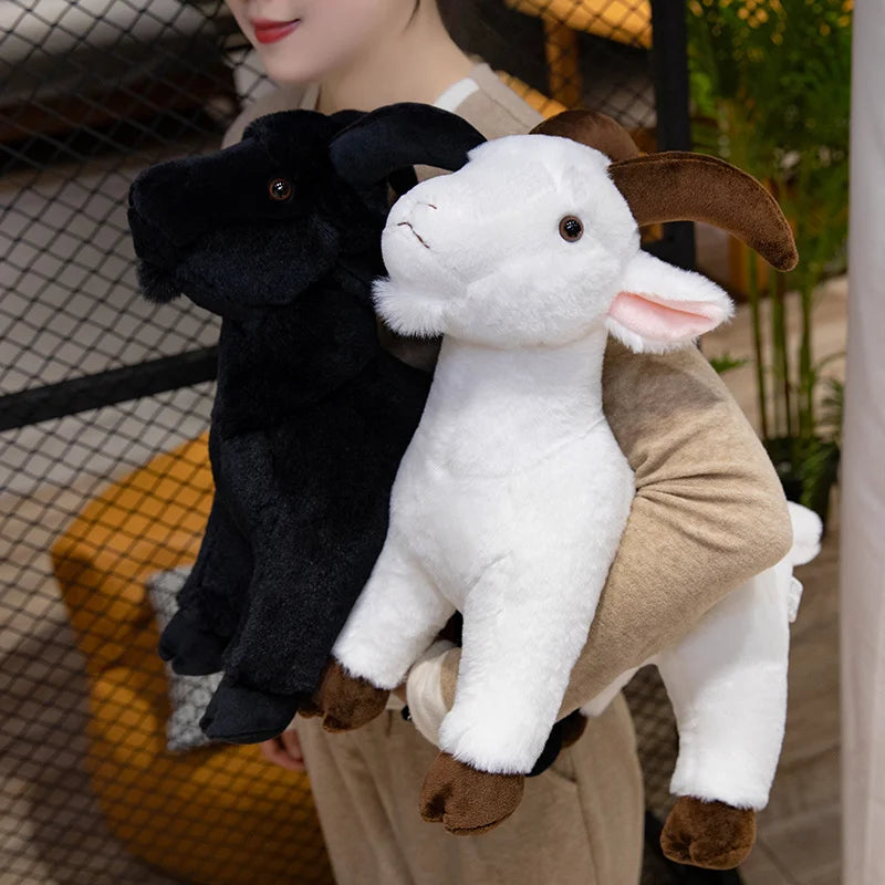 Patches the Soft Simulation Goat Plush