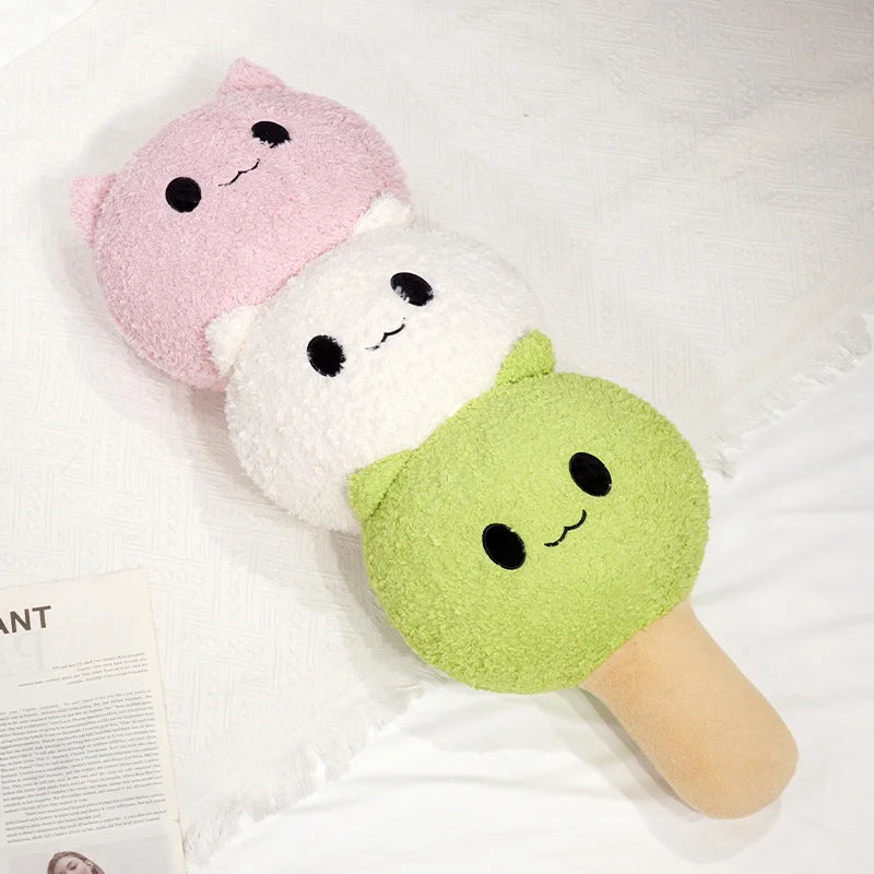 Tanghulu Snacking Kawaii Cat Snuggle Plushie