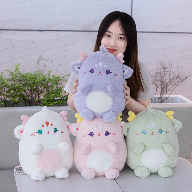 Angelwing the Kawaii Chubby Dino Angel Flying Wings Snuggle Plushie