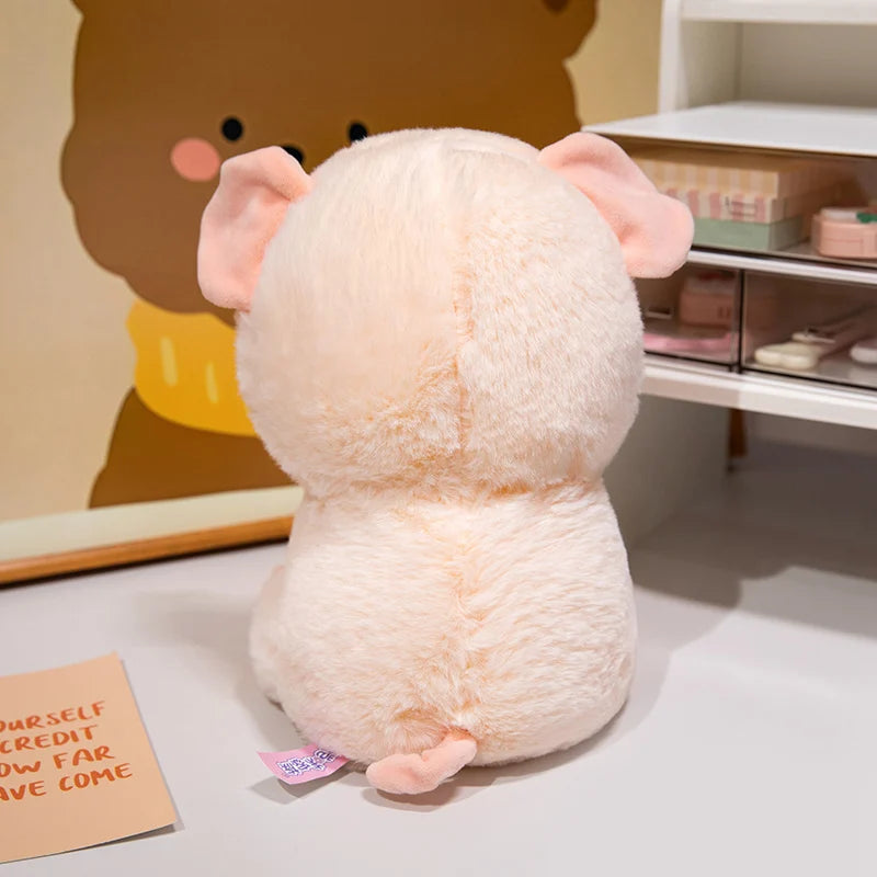 Chonky Droopy Nose Kawaii Pig Snuggle Plushie