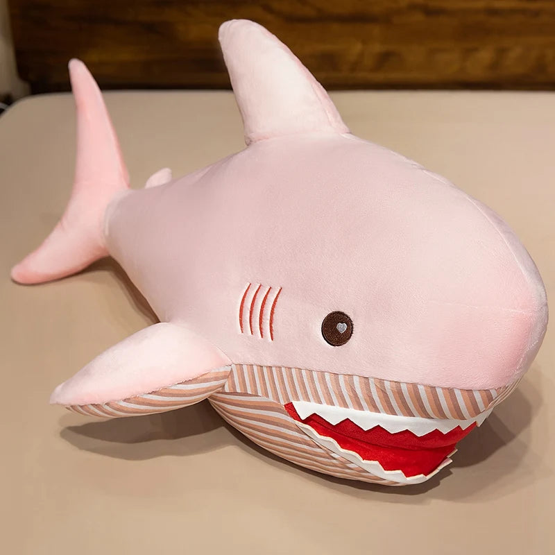 Chompy the Big-Toothed Kawaii Shark Snuggle Plushie