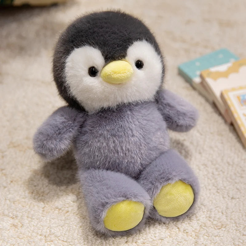 Kawaii Mini Penguin Raccoon Panda Plushie Collection