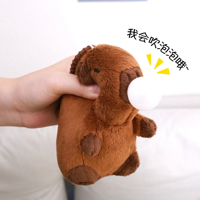 Capy the Mini Capybara Keychain Pendant Plushie