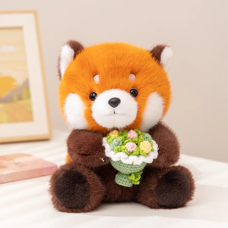 Blossom Bouquet Hugging Bunny Plushie