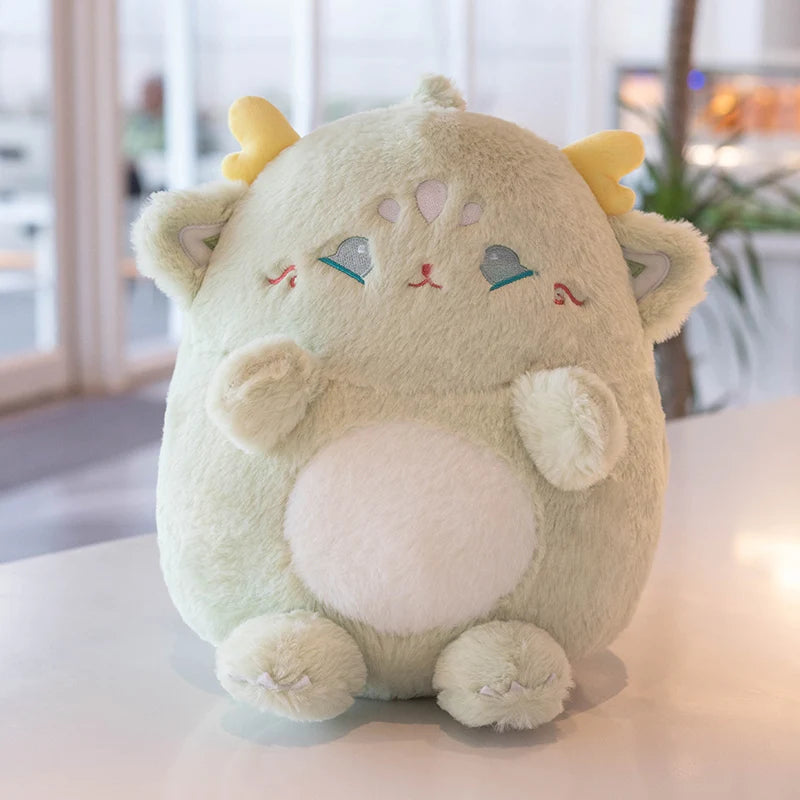 Angelwing the Kawaii Chubby Dino Angel Flying Wings Snuggle Plushie
