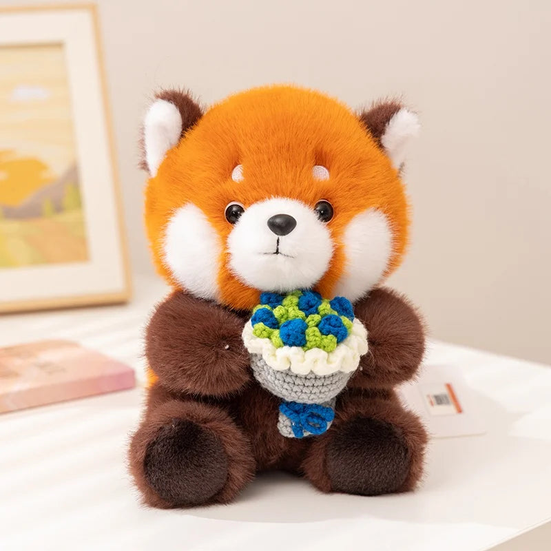 Blossom Bouquet Hugging Bunny Plushie