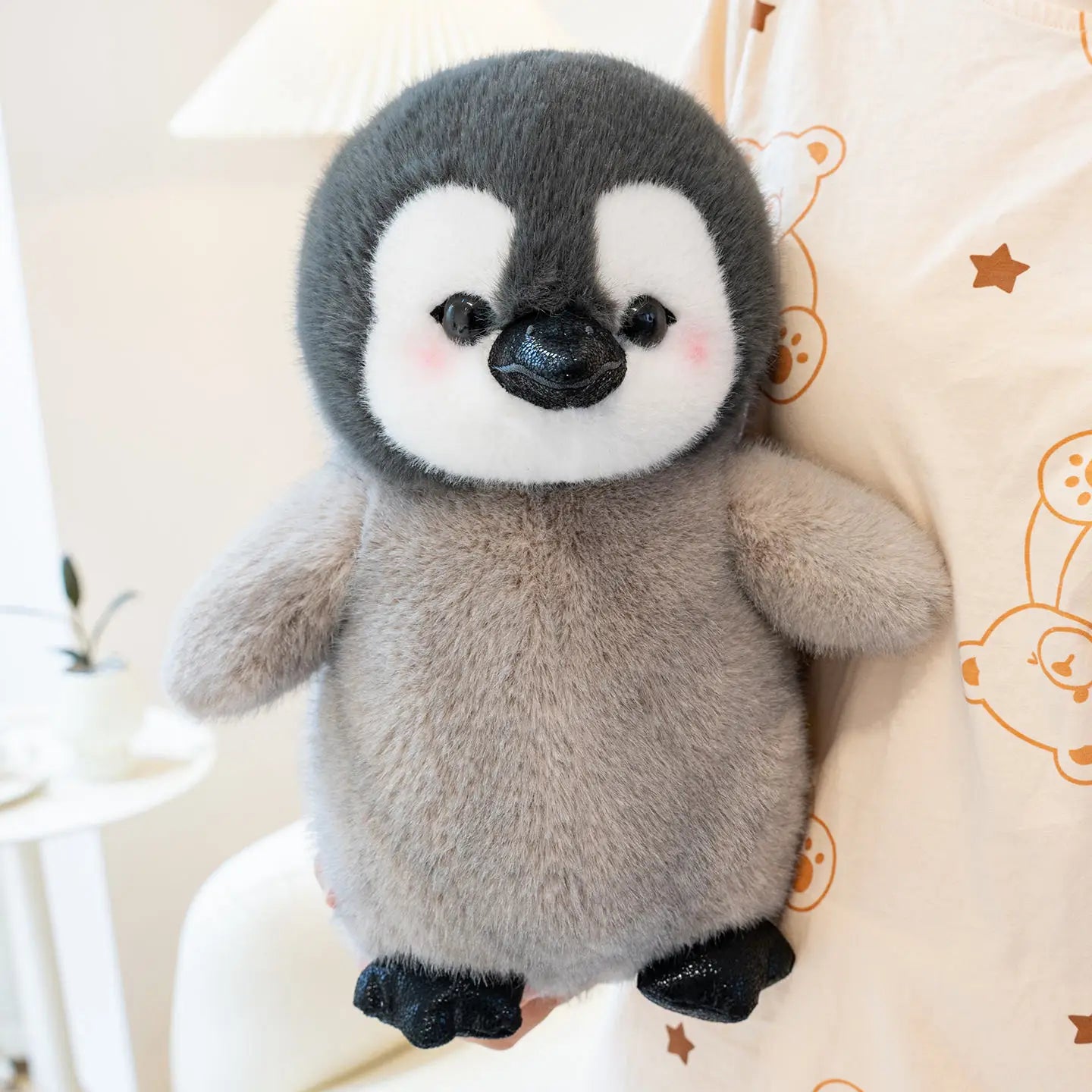 Pudge the Chubby Kawaii Cozy Penguin Snuggle Plushie