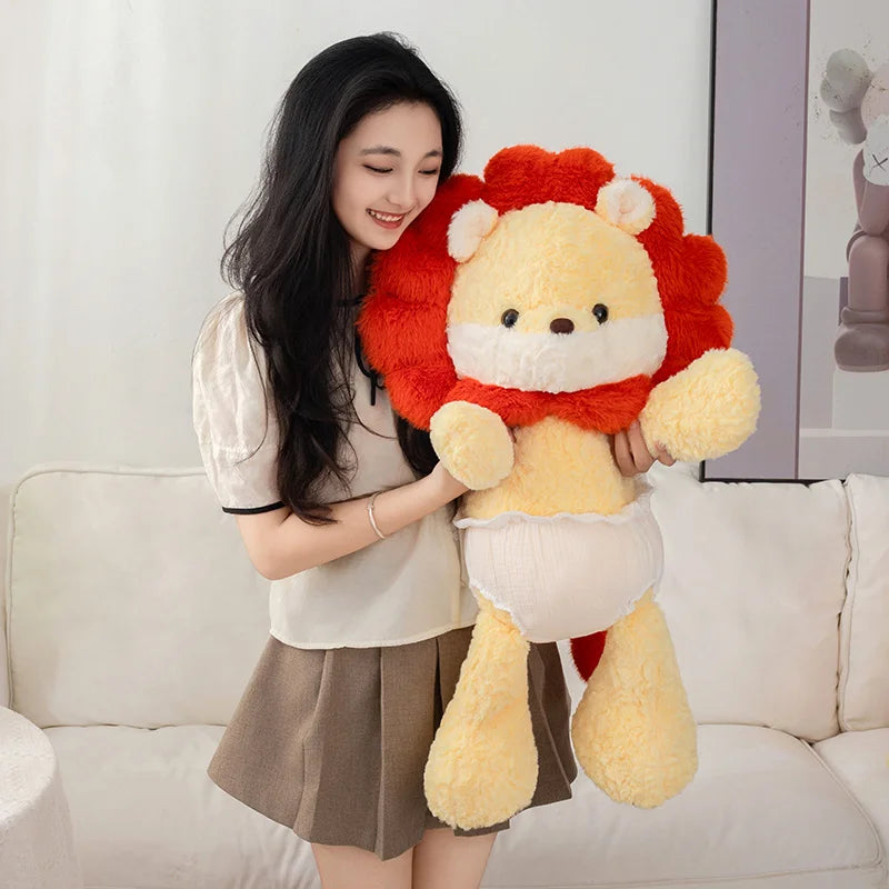 Chubby Kawaii Animal Adorable Snuggle Plush Pillow
