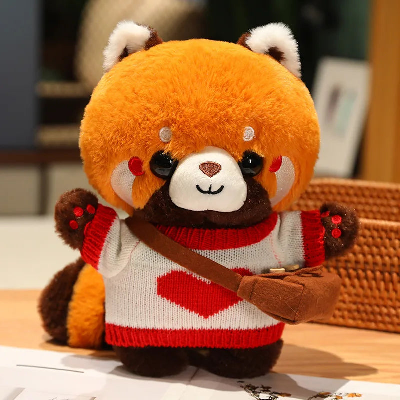 Rocky the Kawaii Raccoon to Red Panda Cosplay Plush