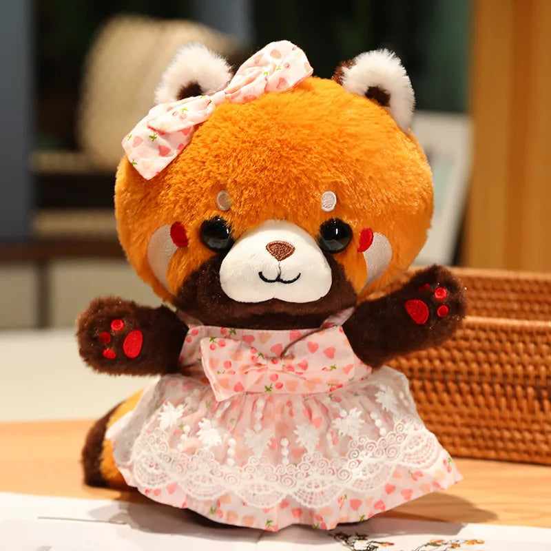 Rocky the Kawaii Raccoon to Red Panda Cosplay Plush
