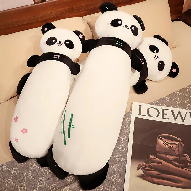 Bamboo the Giant Long Panda Bolster Sleeping Pillow