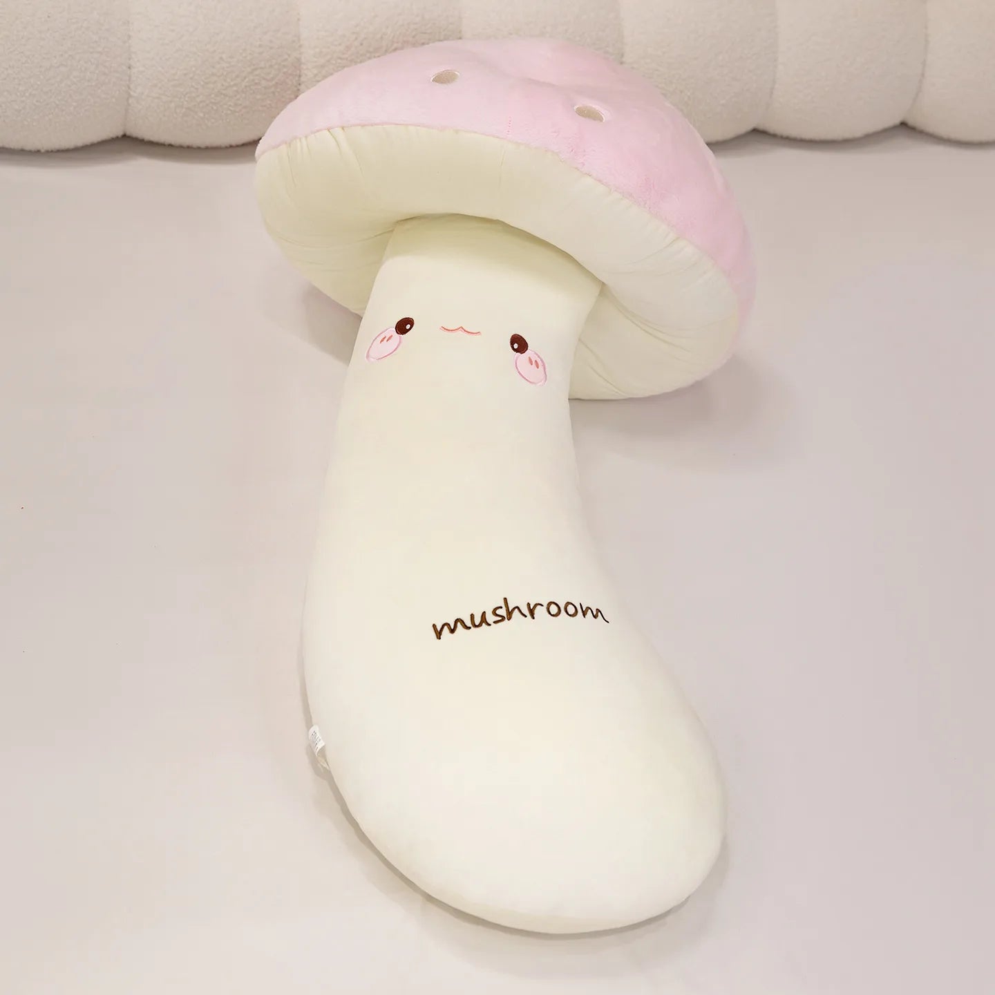 Mushy the Long Strip Mushroom Leg Pillow Plush