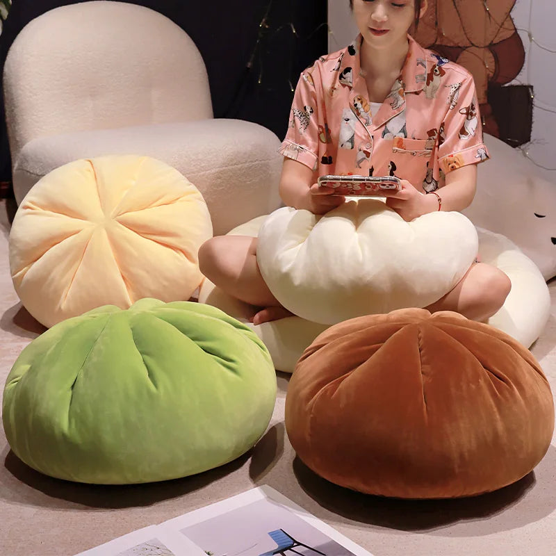 Steamy the Lazy Bun Sofa Plush Cushion