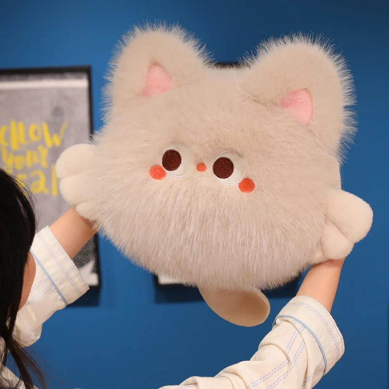 Misty the Slouchy Grey Cat Plushie