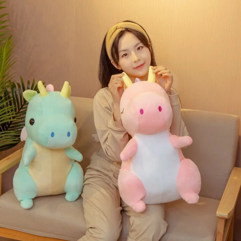 Dreamy the Soft Cartoon Dinosaur Sofa Plush Pillow