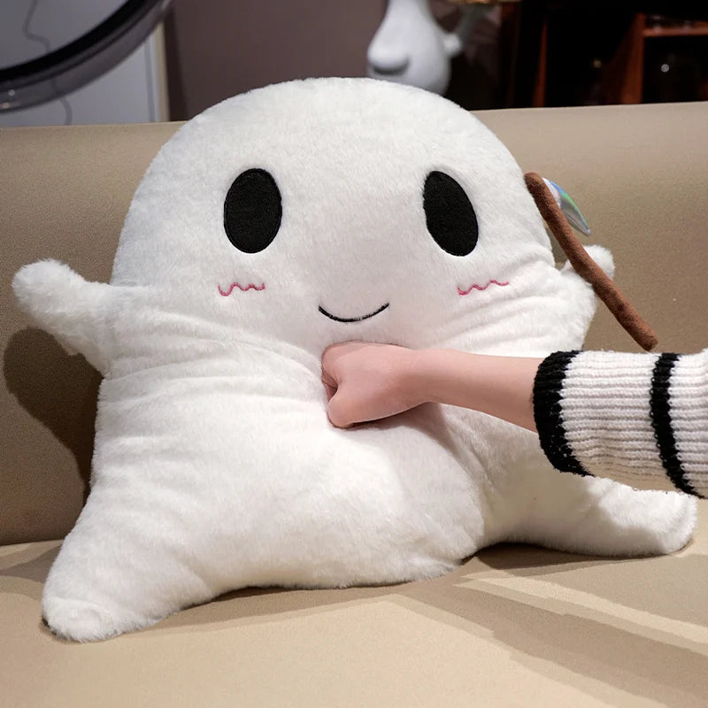 Spooky the Kawaii Halloween Ghost Grim Reaper Plushie