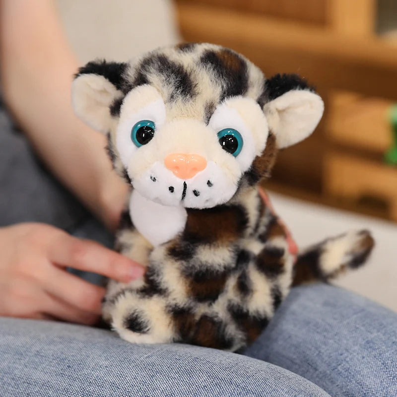 Wild Kawaii Tiger Leopard Snuggle Plushie