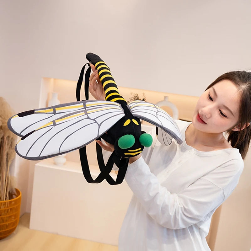 Drago the Kawaii Dragonfly Mantis Insect Backpack Plushie