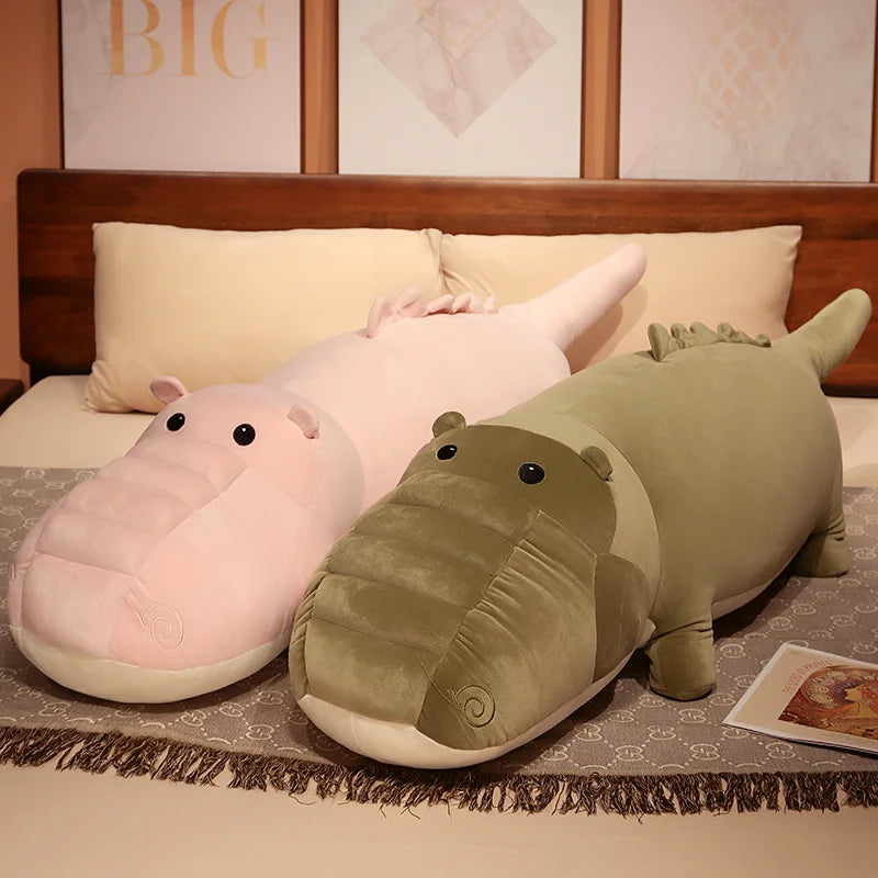 Snappy the Simulation Crocodile Plush Cushion