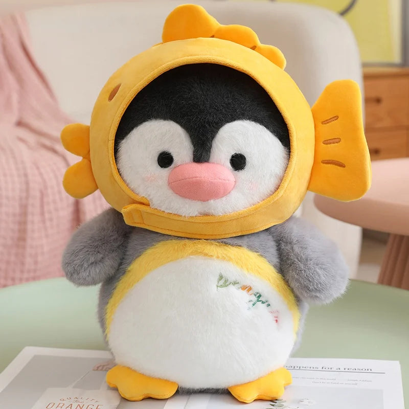Waddles the Kawaii Penguin Fish Room Decor Plushie