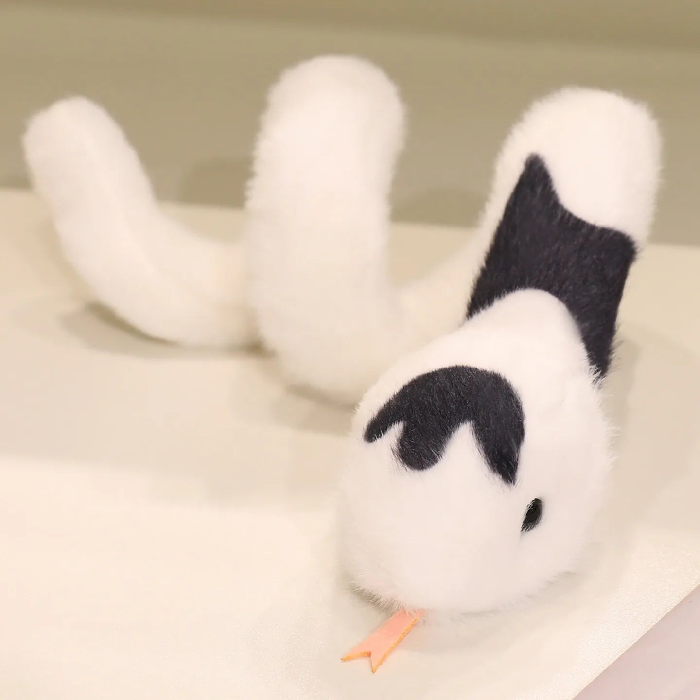 Slithers the Curling Kawaii Snake Snuggle Plushie