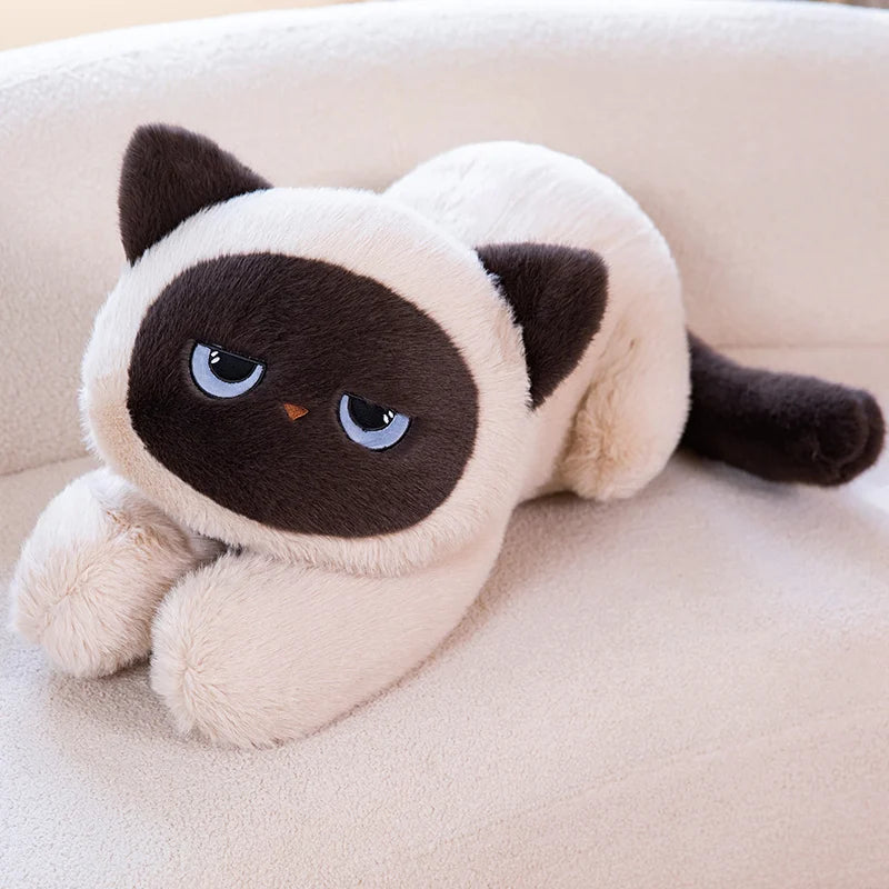 Suki the Long Siamese Cat Snuggle Pillow