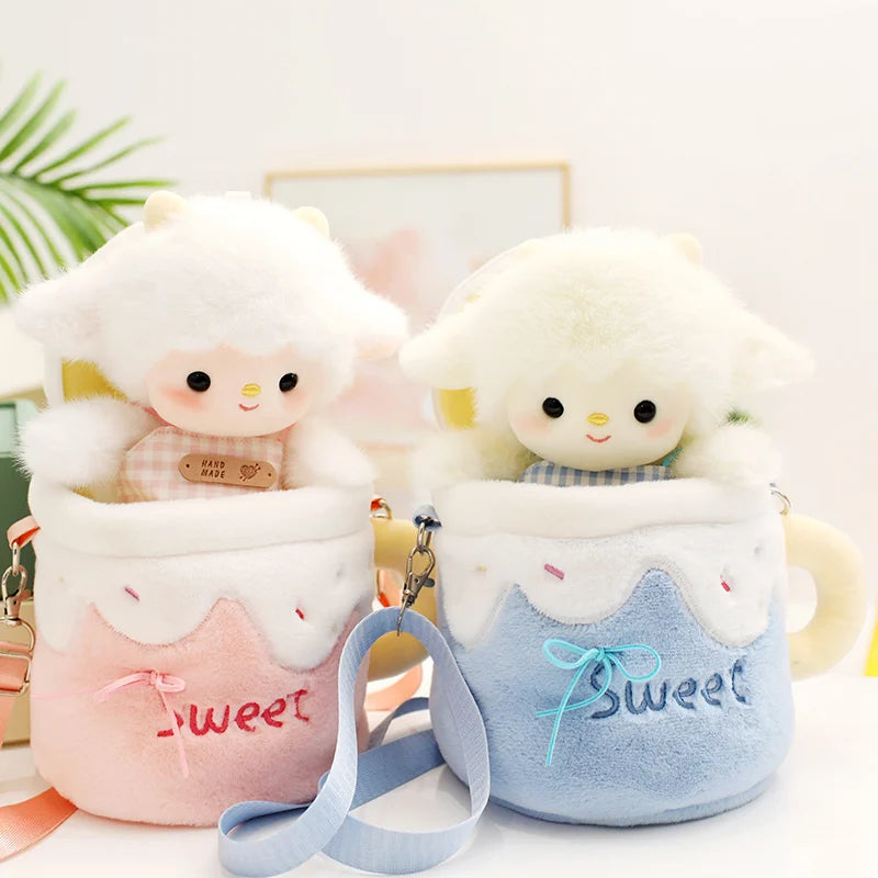 Boba the Kawaii Teacup Sheep Bubble Tea Soft Plushie