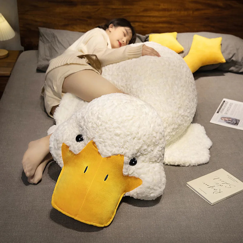 Puddles the Giant Sleeping Duck Plush Mat
